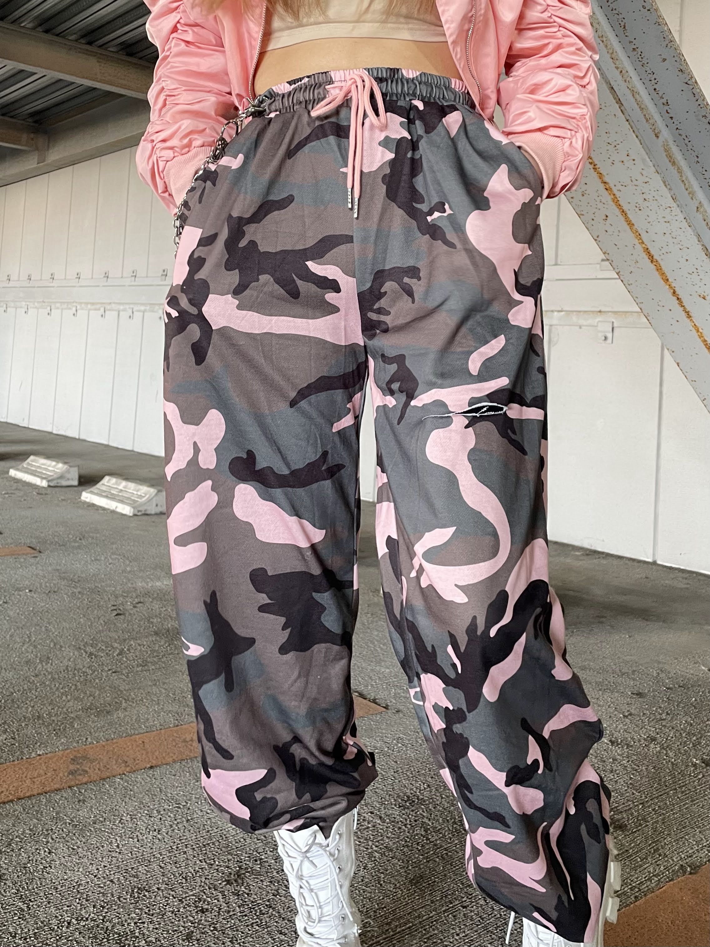 スーパーセール期間限定未使用　gmily まんまるパンツ　くすみピンク